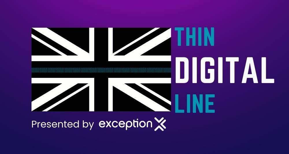 Thin Digital Line Header